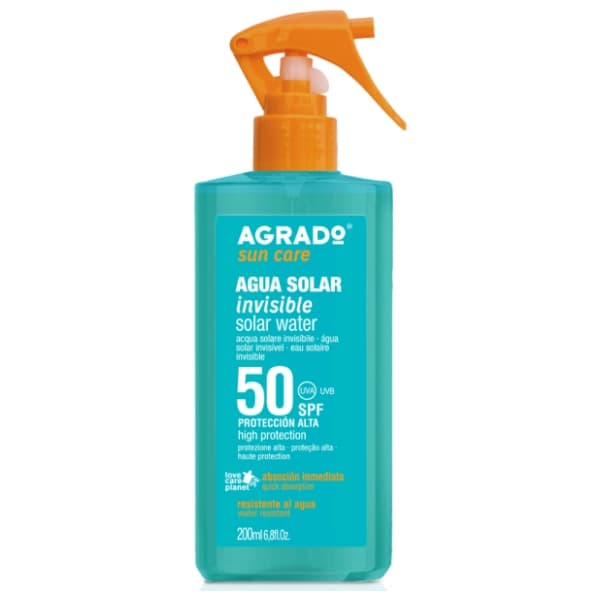 Sprej za zaštitu od sunca AGRADO Agua solar SPF50 200ml 0