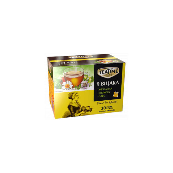 TEA TIME čaj 9 biljaka 30g 0