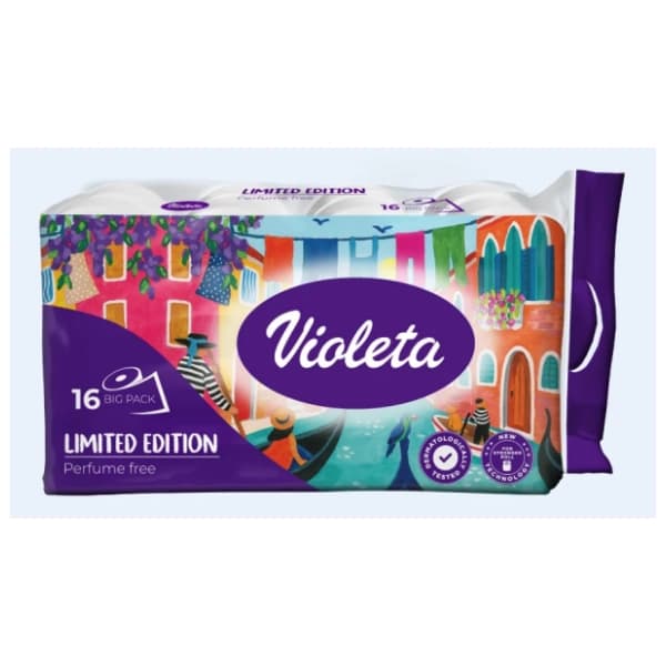 Toalet papir VIOLETA limited edition 3sloja 16kom 0
