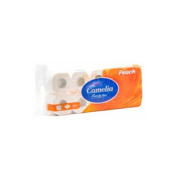 Toaletni papir CAMELIA breskva 3sloja 10kom 0