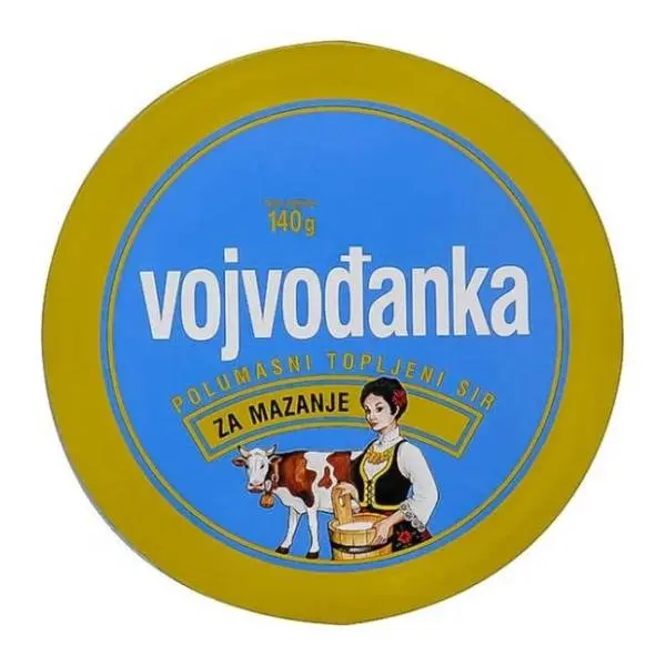 Topljeni sir VOJVOĐANKA natur 140g 0