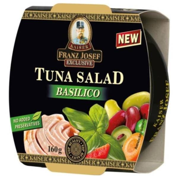 Tuna salata FRANZ JOSEF basilico 160g 0