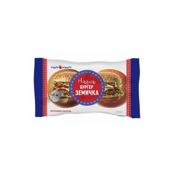 TVOJIH 5 MINUTA Naša burger zemička 2x105g 0