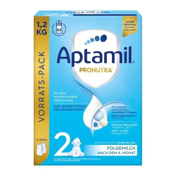 Zamensko mleko APTAMIL Pronutra 2 1,2kg 0