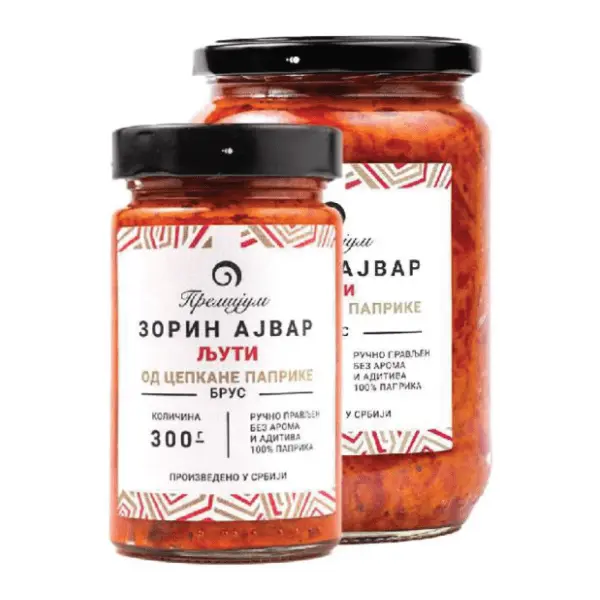 Ajvar ZORIN cepkani ljuti 300g 0