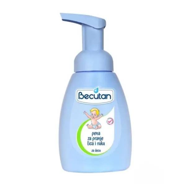 BECUTAN pena za pranje ruku i lica 250ml 0