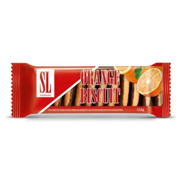 Biskvit SWISSLION pomorandža 115g 0