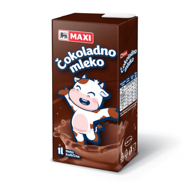 Čokoladno mleko MAXI 1l 0