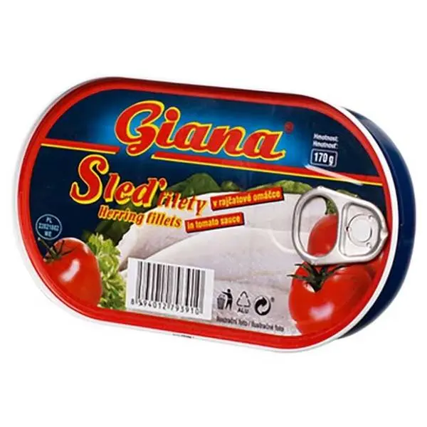 GIANA Haringa u paradajz sosu 170g 0