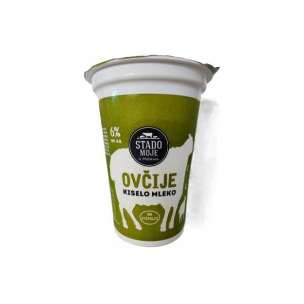 Kiselo mleko ovčije STADO MOJE 6%mm 380g 0