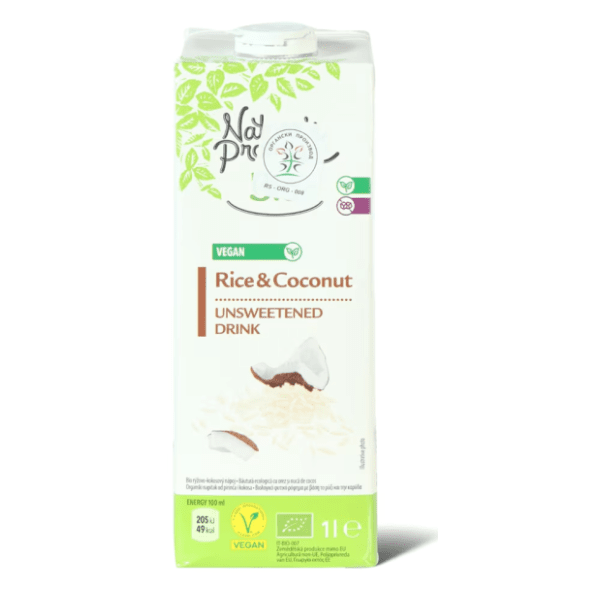 NATURE'S PROMISE Bio napitak kokos pirinač bez glutena 1l 0
