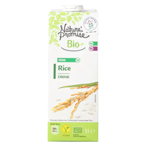NATURE'S PROMISE Bio napitak od pirinča 1l 0
