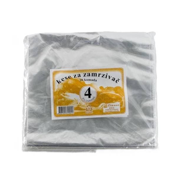 NIKSAN kese za zamrzivač glatke 4kg 30kom 0