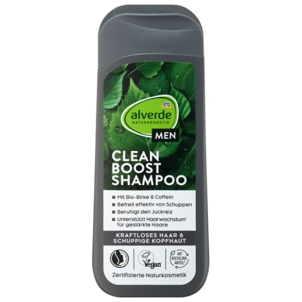 Šampon ALVERDE Clean boost men 200ml 0
