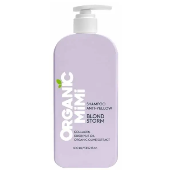 Šampon za kosu ORGANIC MIMI anti yellow blond storm 400ml 0