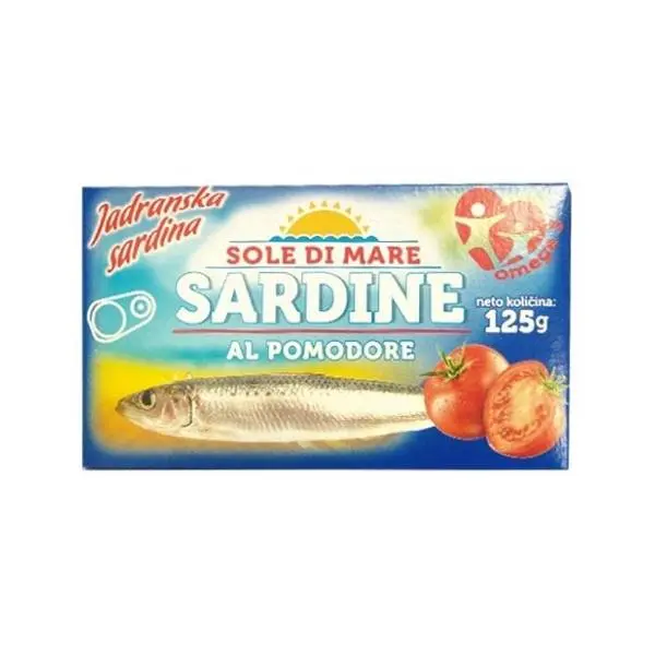 Sardina SOLE DI MARE u paradajz sosu 125g 0