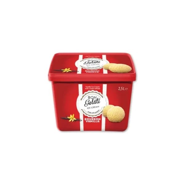 Sladoled BON GELATI bourbon vanila 2500ml 0