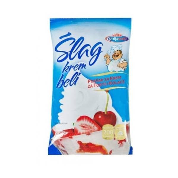 Šlag krem beli UNIJAPAK 200g 0