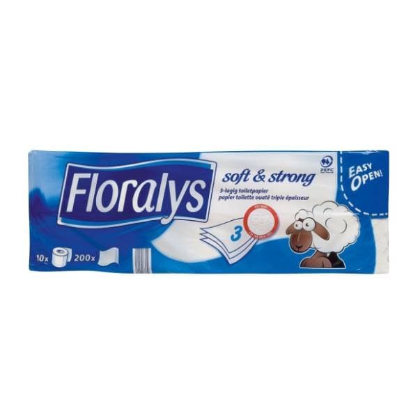 Toalet papir FLORALYS 3sloja 10kom 0