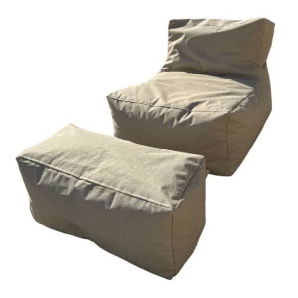 Baštenski lazy bag set ATELIER DEL SOFA XXL Sedir bež 0