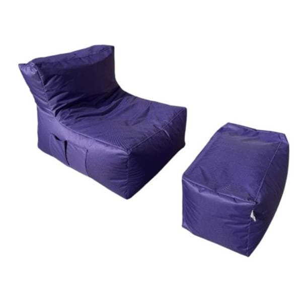 Baštenski lazy bag set ATELIER DEL SOFA XXL Sedir ljubičasti 0