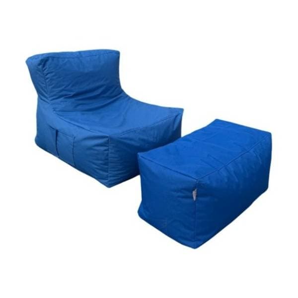 Baštenski lazy bag set ATELIER DEL SOFA XXL Sedir plavi 0