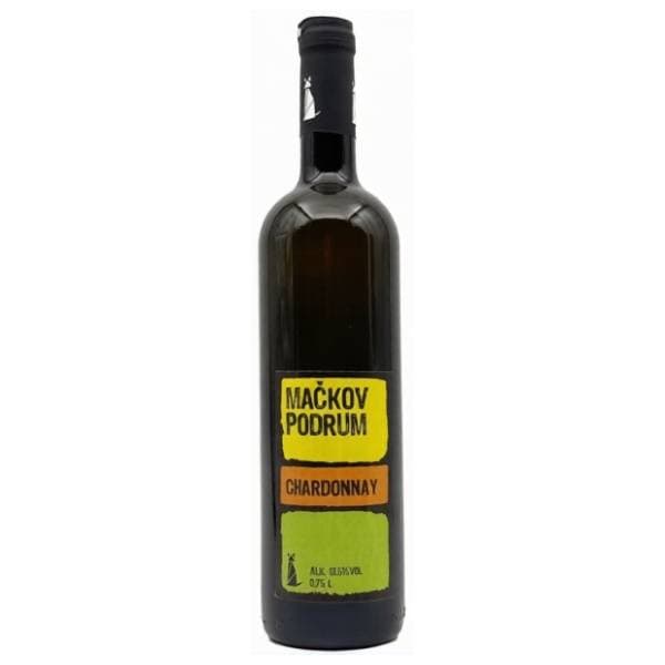 Belo vino MAČKOV PODRUM Chardonnay 0,75l 0