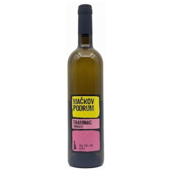 Belo vino MAČKOV PODRUM Traminac mirisavi 0,75l 0