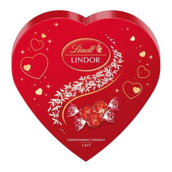 Bombonjera LINDT Lindor milk srce 160g 0