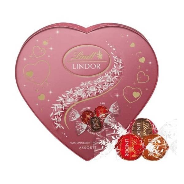 Bombonjera LINDT Lindor assorted srce 160g 0
