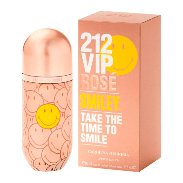CAROLINA HERRERA 212 VIP Rose smiley parfem 80ml 0