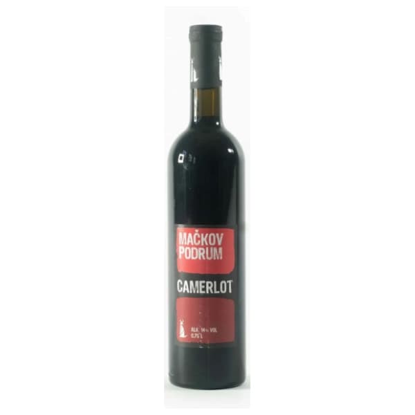 Crno vino MAČKOV PODRUM Camerlot 0,75l 0