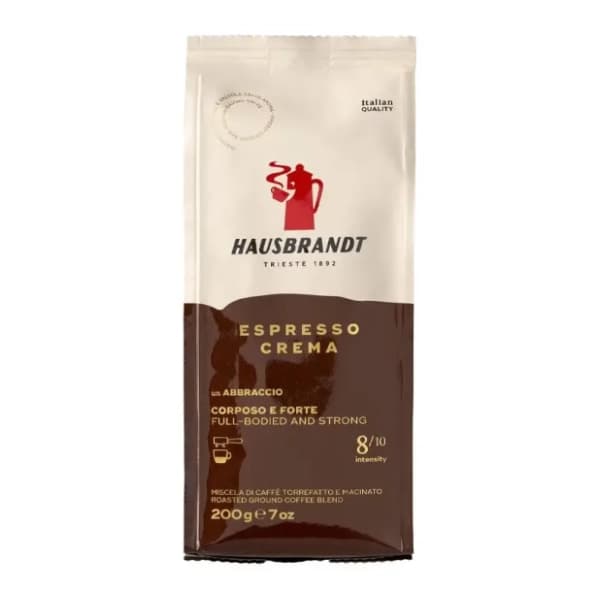 Espresso kafa HAUSBRANDT Crema mlevena 200g 0