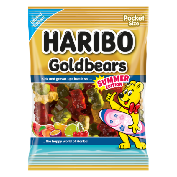 Gumene bombone HARIBO goldbears summer edition 100g 0