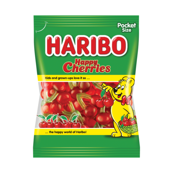 Gumene bombone HARIBO happy cherries 100g 0