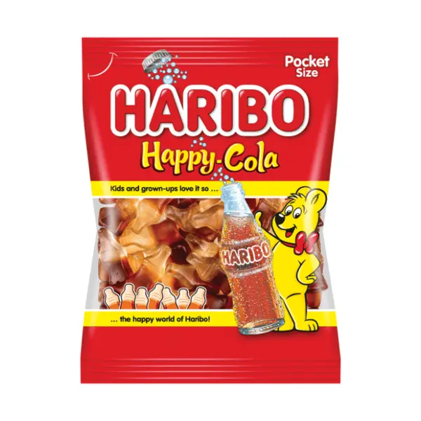 Gumene bombone HARIBO Happy cola 100g 0