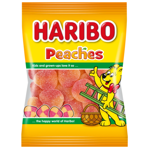 Gumene bombone HARIBO Pfirsiche 100g 0