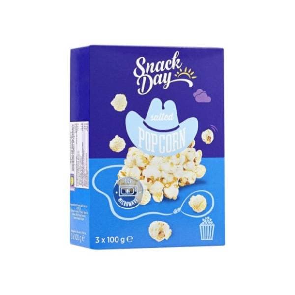 Kokice SNACK DAY za mikrotalasnu slane 3x100g 0