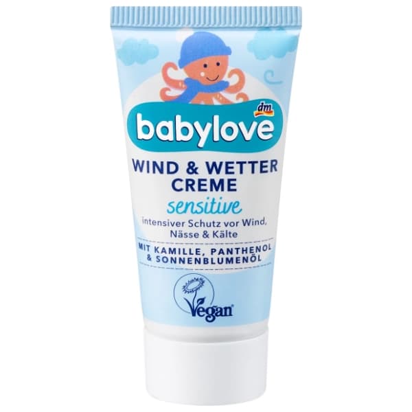 Krema BABYLOVE Sensitive za zaštitu od vetra i hladnoće 20ml 0