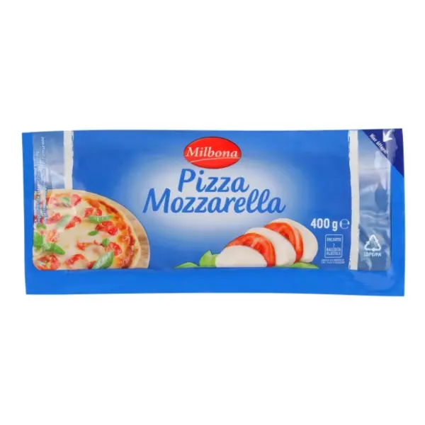 MILBONA pizza mozzarella 400g 0