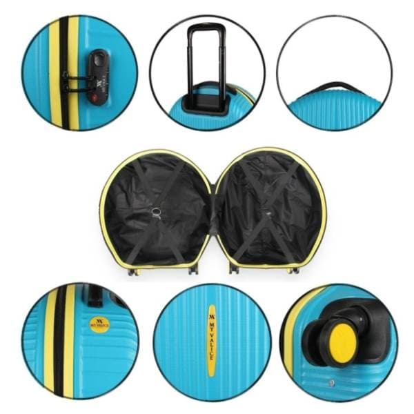 MYVALICE kofer Zoozie Bags plavi 2408 2