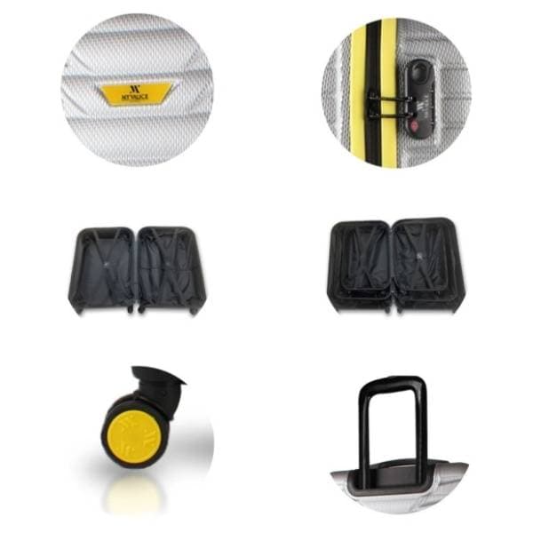 MYVALICE kofer Zoozie Bags sivi 5912 2
