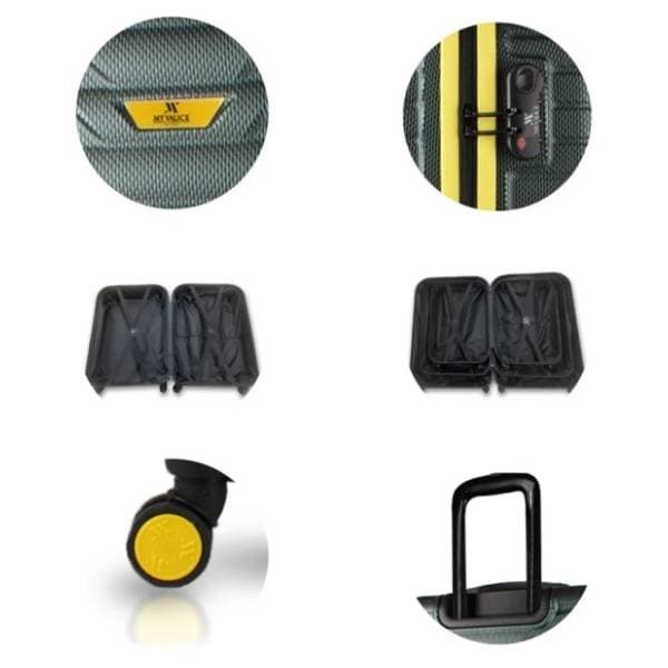 MYVALICE kofer Zoozie Bags zeleni 6032 2