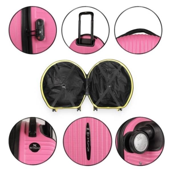 MYVALICE kofer Zoozie Bags roze 2378 2