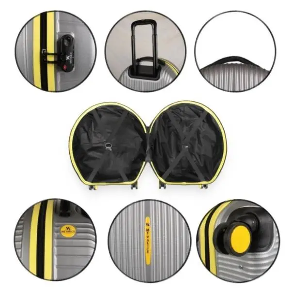 MYVALICE kofer Zoozie Bags sivi 2354 2