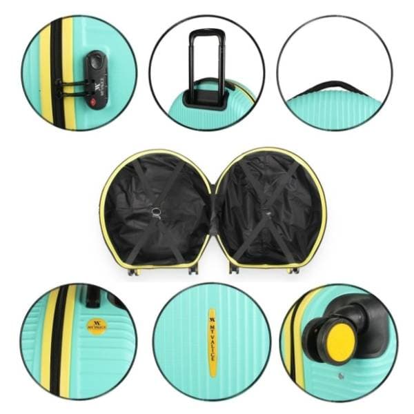 MYVALICE kofer Zoozie Bags tirkizni 2415 2