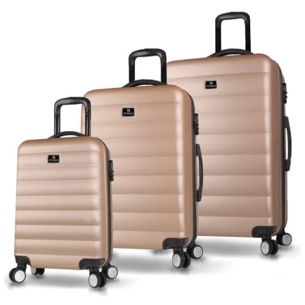 MYVALICE set kofera Zoozie Bags braon 3kom 6414 0