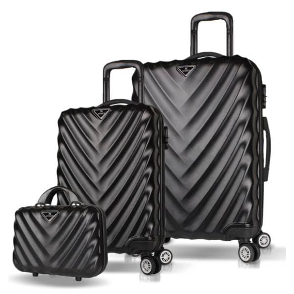 MYVALICE set kofera Zoozie Bags crni 3kom 7507 0