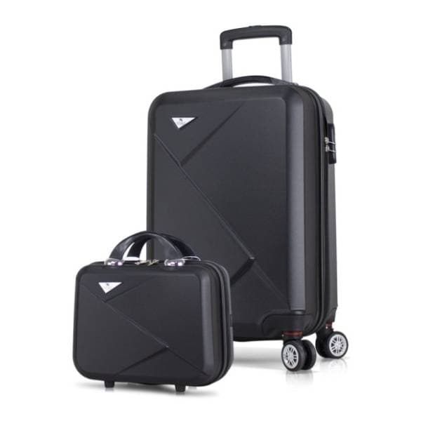 MYVALICE set kofera Zoozie Bags Diamond crni 2kom 1406 0
