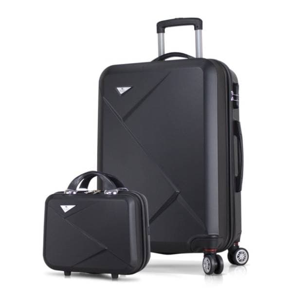 MYVALICE set kofera Zoozie Bags Diamond crni 2kom 1444 0